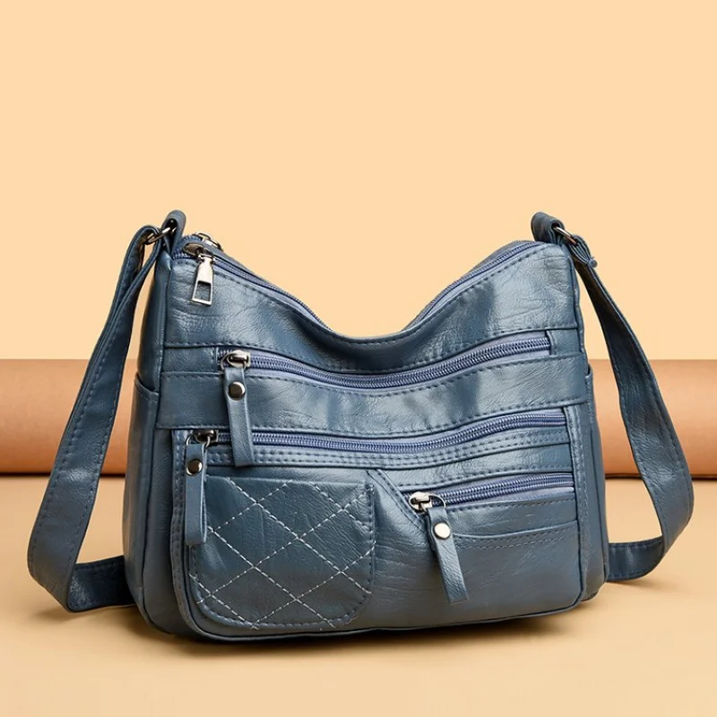 

Classic Shoulder Bag For Ladies In Premium Leather, Timeless Construction With Multiple Pockets By Luxury Brand