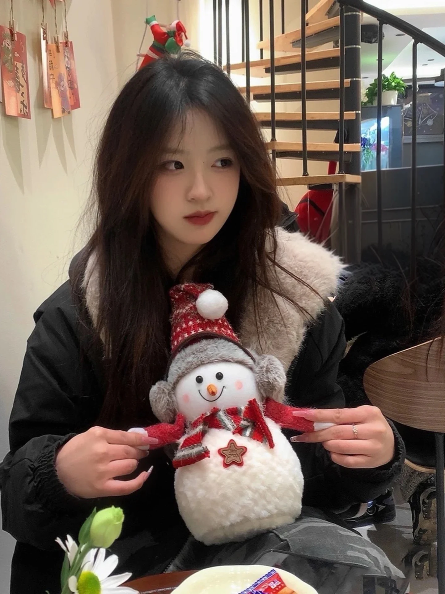 블라 페이스 라이닝 여성용 다운 재킷 2025년 겨울 신상 슬림 퀼팅 코트 따뜻한 캐주얼 스트레이트 컷 폴리에스터 섬유