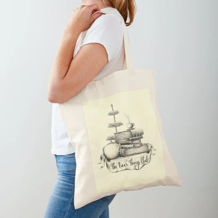 

The Finer Things Club Tote Bag reusable shopping bags free delivery bags shopping trolley bag shopping bag logo