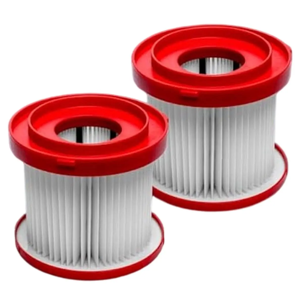 IDS-Suitable for Milwaukee M18 0880-20, 0970-20 and M12 0960-20 Cordless Vacuum Cleaners, 2-Pack, HEPA Cartridge Filter - view 2