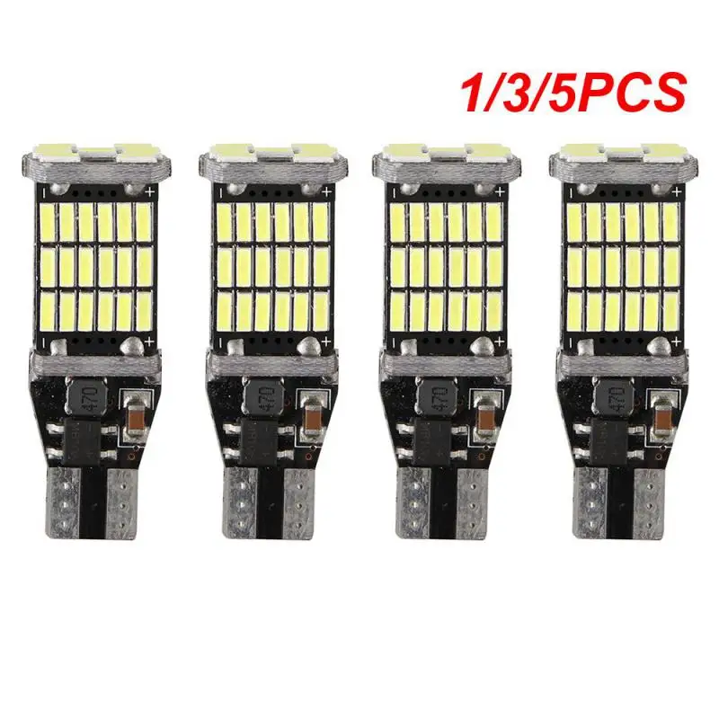 1/3/5PCS 2x Canbus T15 W16W LED Bulbs Reverse Lights 4014SMD Car LED Back Up Rear Lamp For 5 Series E60 E61 F10 F11 F07 Mini