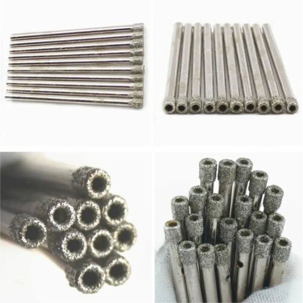 20PCS Diamond Drill Bits Set 3mm 8 Inch For Stone Glass Tile Masonry Coring Steel Professional Tools Home DIY Projects