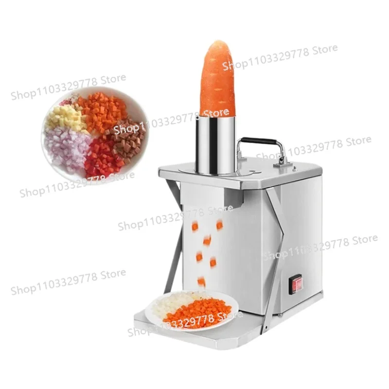 

Commercial Vegetables Fruit Cutter Chopper Potato Carrot Onion Cube Cutting Machine Vegetable Dicer Machine