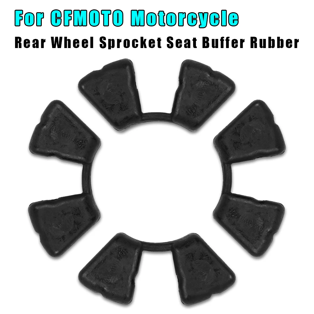 

Motorcycle Accessories For CFMOTO 400GT 650NK 650MT 700MT GT TR-G Rear Wheel Buffer Rubber Chain Wheel Motorbike Cushion Block