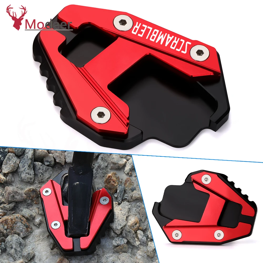 

Для Ducati Scrambler 1100 Tribute Pro Sport, специальная классическая подставка для ног мотоцикла, боковая подставка, увеличенная удлинительная пластина, накладка