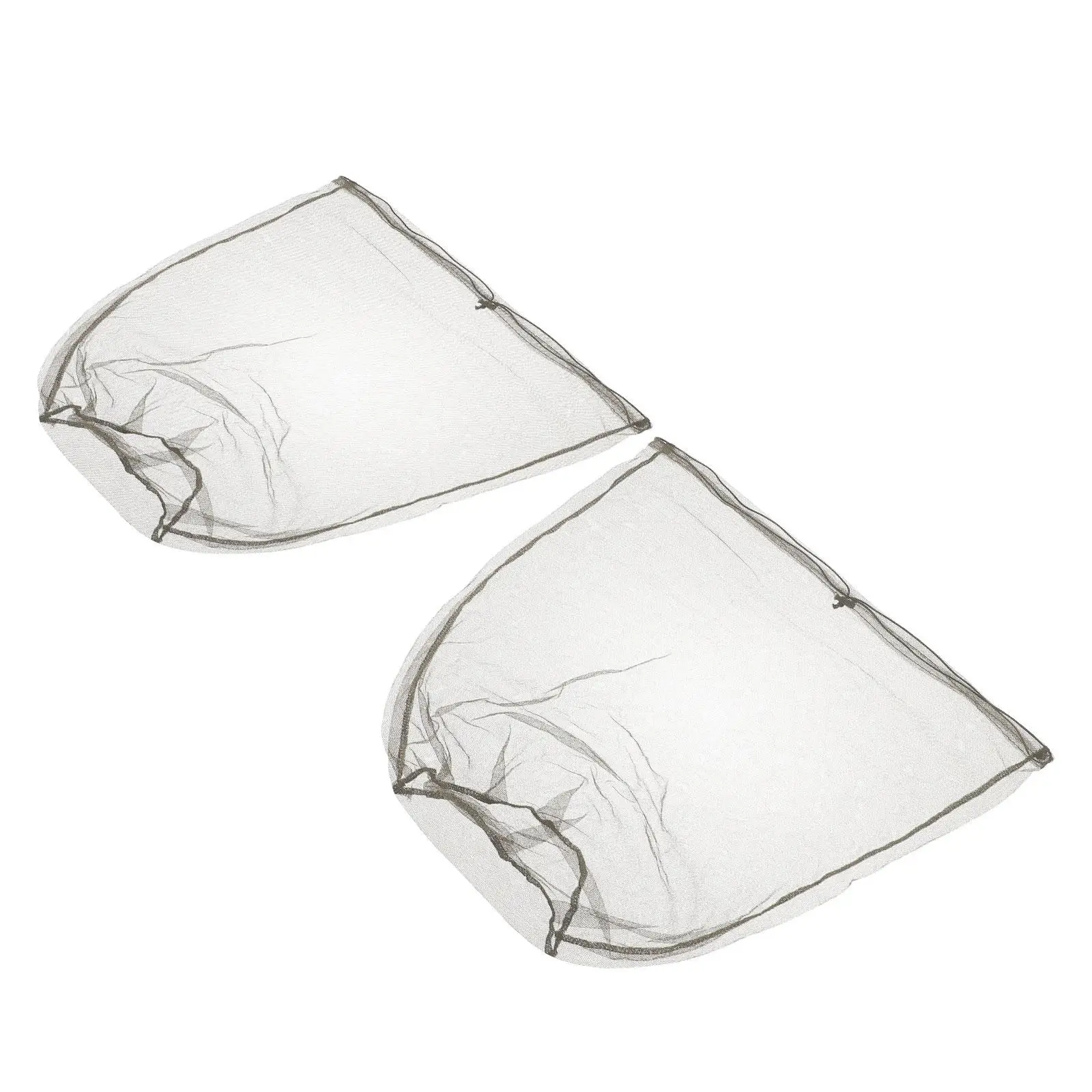 

2 Pcs Mosquito Resistant Hats Lightweight Portable Mesh Camping Fishing Travel Beekeeping Dust Caps Insect Proof