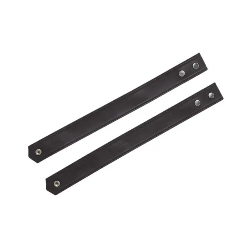 652F 2 الكثير مرونة عالية سوار خمر سوار رسغ من الجلد واسعة سحر أساور زي الملحقات #3