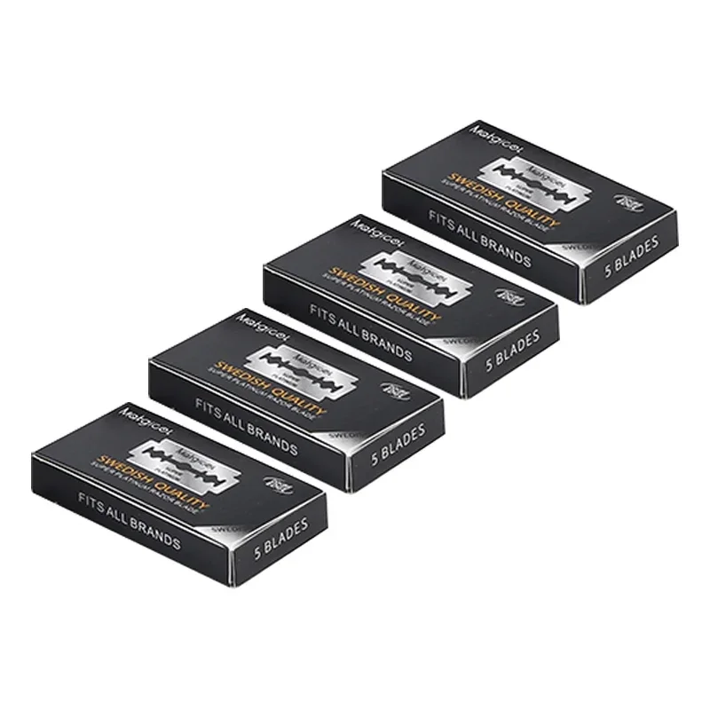 10-100pcs razor blades double-edged blades, manual old-fashioned razor shaving and facial hair removal razor manual razor blades #4