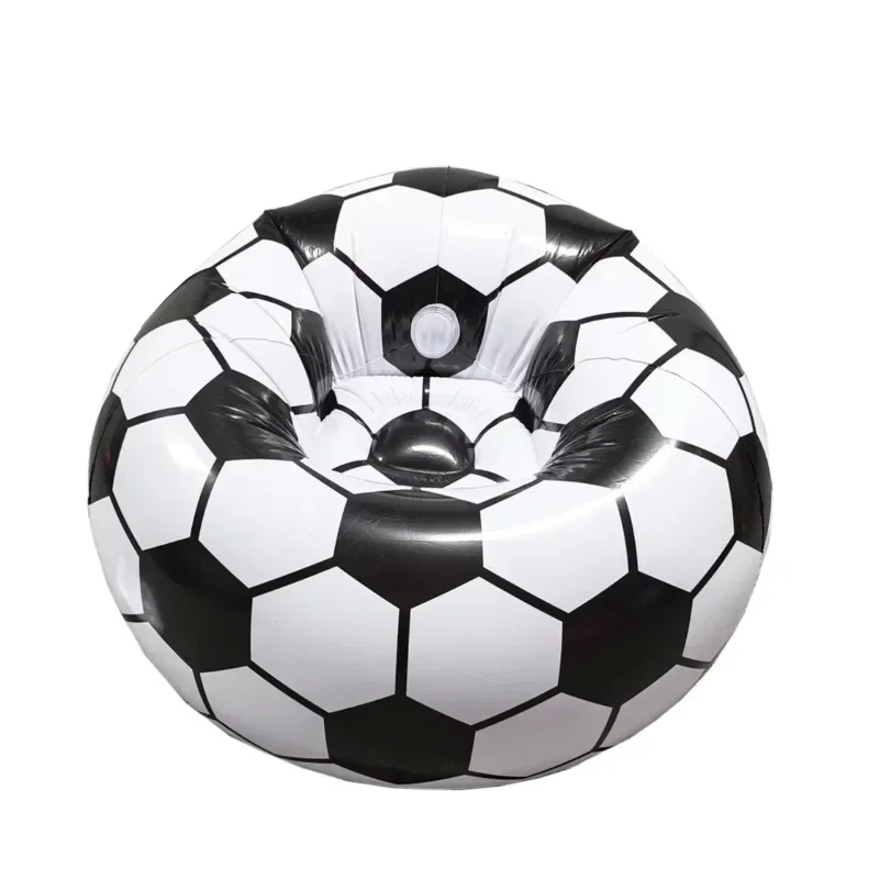 Heavy duty inflatable folding ball chair durable modern lazy sofa furniture outdoor bedroom