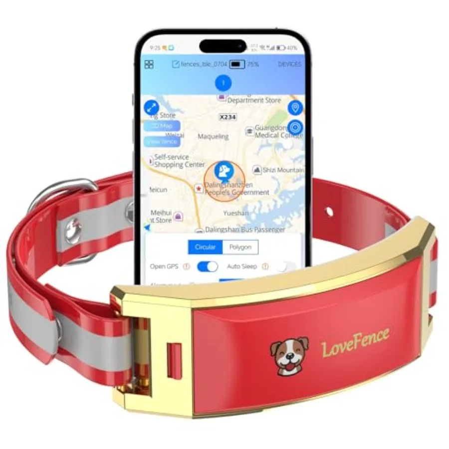 

Беспроводной электрический GPS-ошейник-ограждение для собак с бесплатным приложением, невидимая система защиты от ударов для домашних животных, система ограничения зоны пребывания для двора и улицы