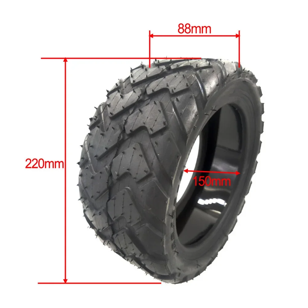 Innovative Engineering 10 Inch Rubber Vacuum Tires Designed Specifically for Electric Scooters With a Focus on Longevity