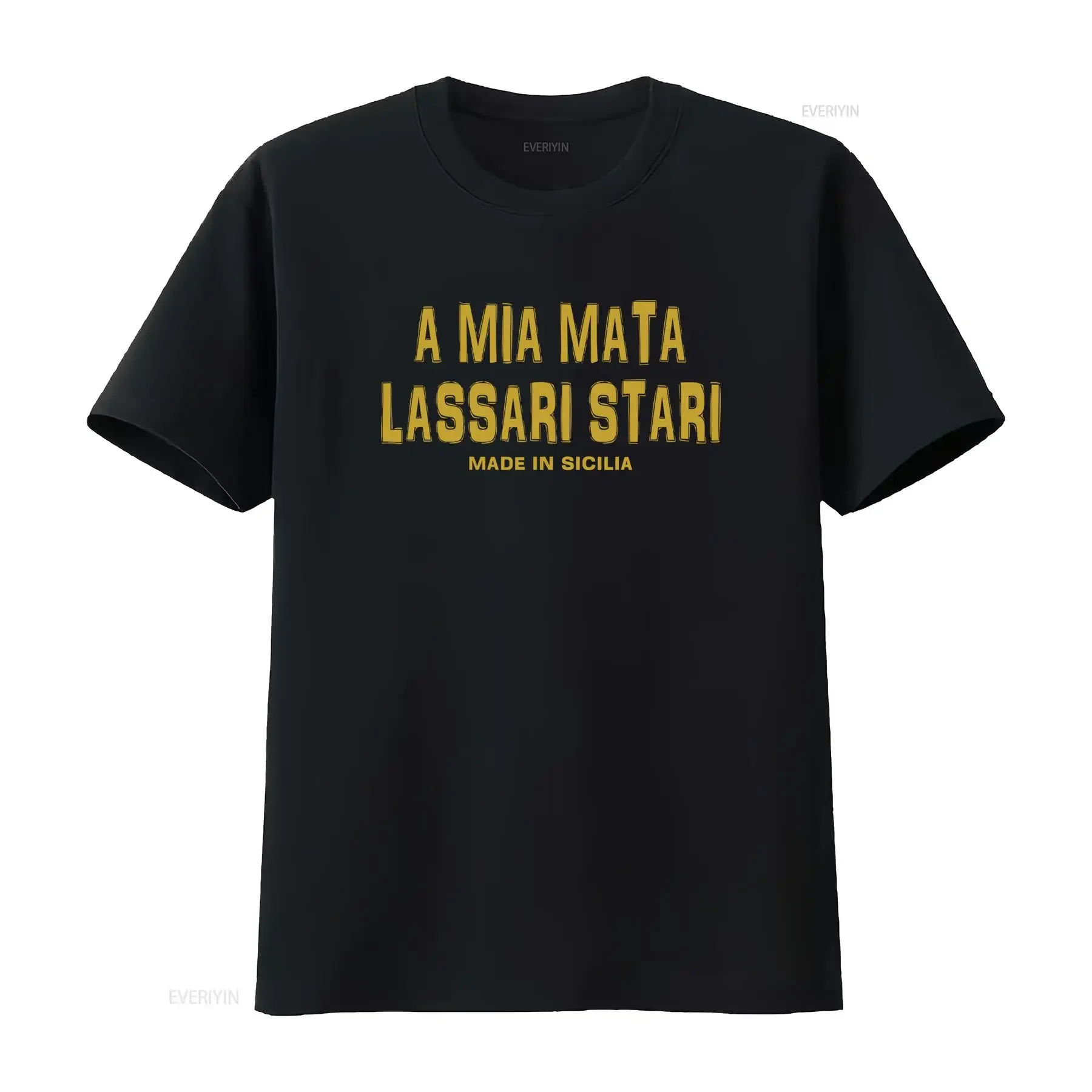 T shirt S Trinacria Siciliana Colori Bandiera Italiana Verdebiancorosso con Mappa della Sicilia Slogan Corsivo Stampato Stylish