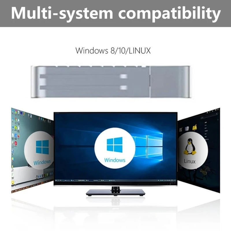 محول SSD نحيف M.2 | اتصال من النوع C | توافق سهل