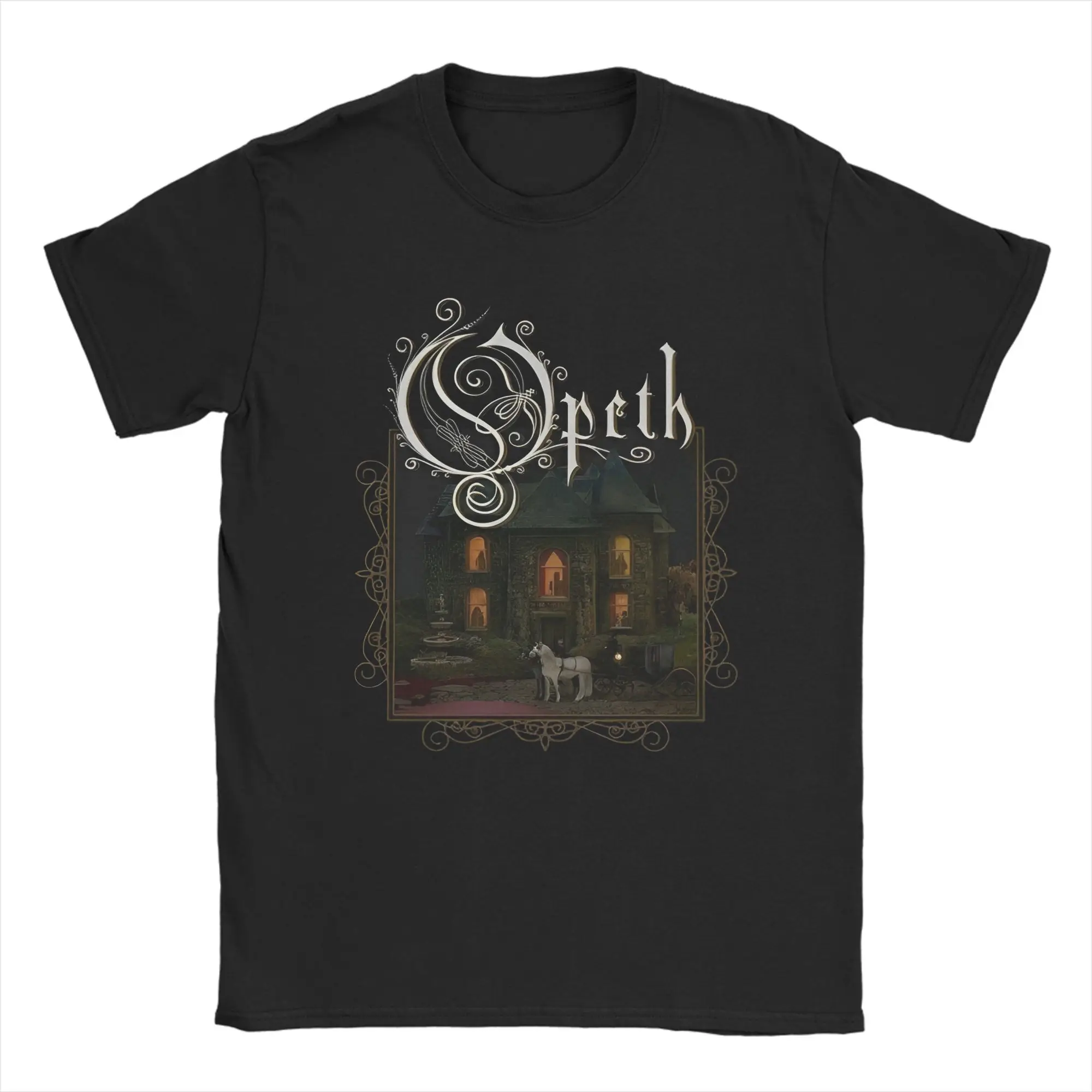

Harajuku T Shirt intage Progressive Death Metal Band Print T Shirts Novelty Tshirt for Men's Summer Short Sleeve Top Tees