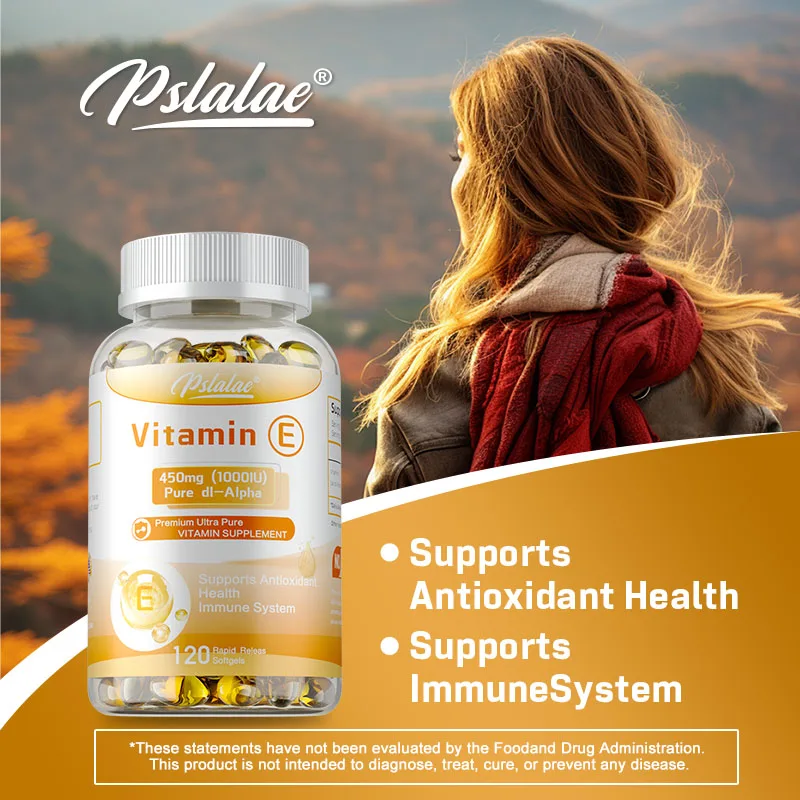 Vitamin E - Mengurangi Garis Halus dan Keriput, Meningkatkan Elastisitas Kulit, Mendukung Anti Penuaan, Meningkatkan Hidrasi Kulit, Kesehatan Mata