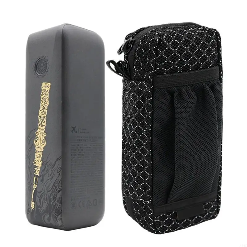 

Легкий чехол-сумка для хранения мобильного питания A110G с игровым дизайном и водостойкой тканью, черный 896C