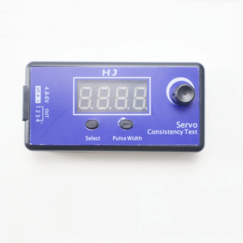 New HJ RC Servo Tester ESC Consistency Control 4 Servos for RC Helicopter Airplane Car Digital  Steering Servo 2us Standby