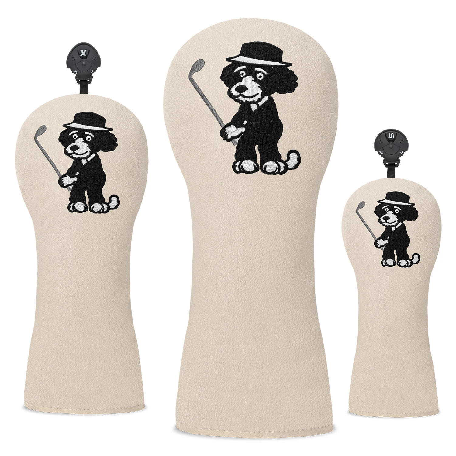 غطاء حماية للجولف، تصميم نمط لعب الكلاب الصغيرة الممتعة، ملحقات الجولف، مواد مقاومة للغبار ومتينة