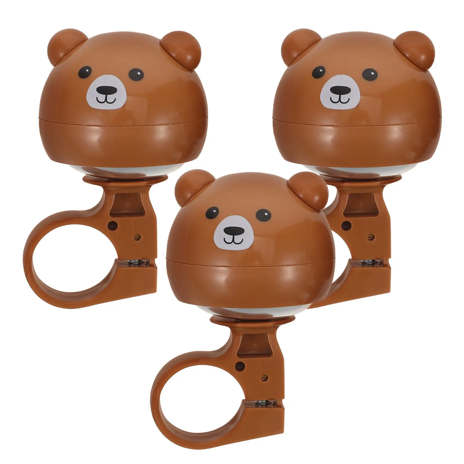 

Набор из 3 мультяшных звонков для велосипеда, самоката, трехколесного велосипеда, аксессуары для руля