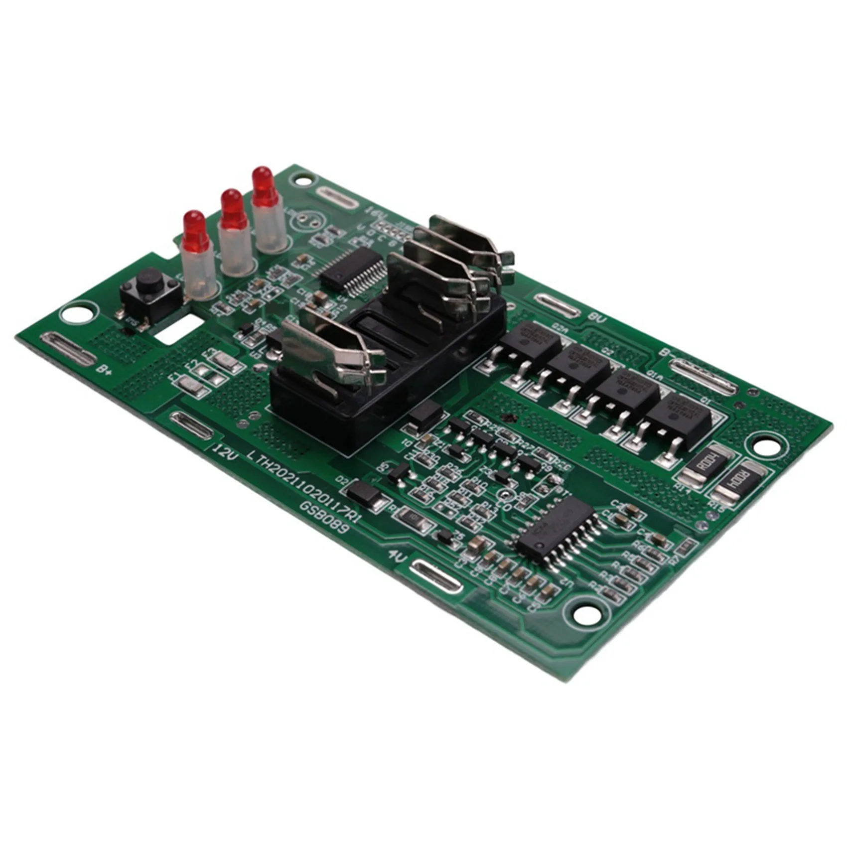 Placa de Circuito de Proteção de Carregamento de Bateria Li-ion Placa Pcb para Tesla Power X-change 18v 20v Lithium 4511396