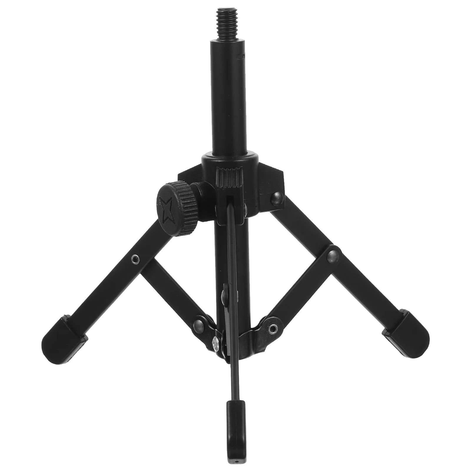 

Desktop Metal Tripod Boom Mic Table Stand Foldable Microphone Bracket Stands Support Holder for