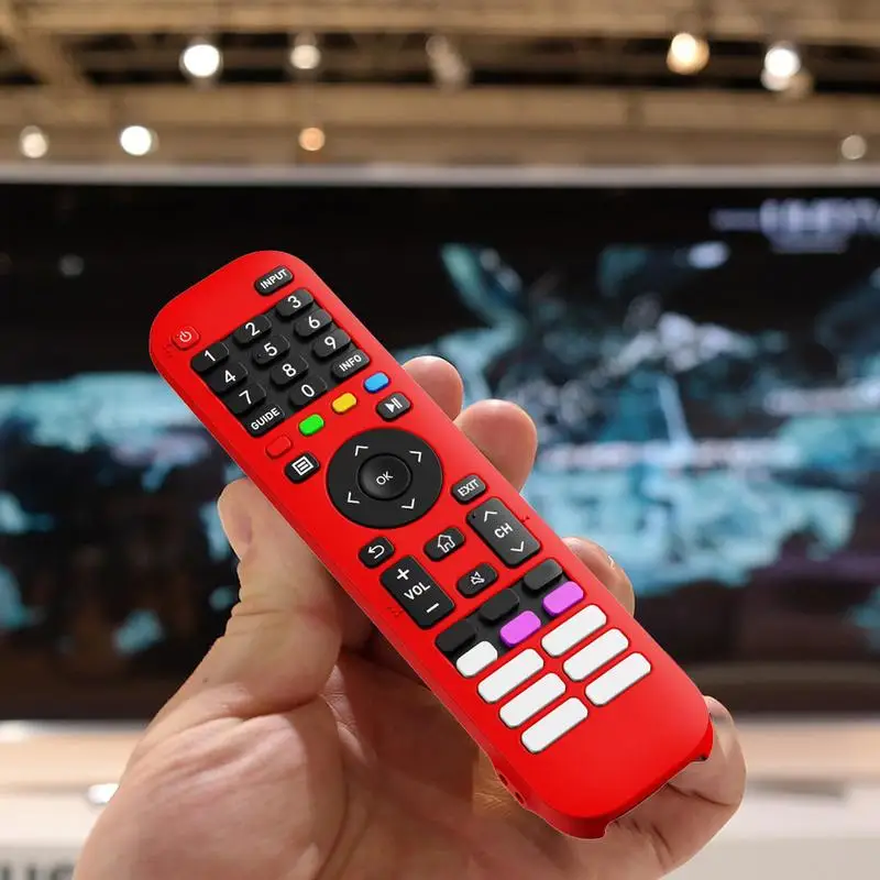 Silikonowe etui ochronne do Hisense EN2A30 EN2P30H EN2J30H EN2D30H pokrywa zdalnego sterowania odporne na wstrzฤ
sy do Hisense Smart TV