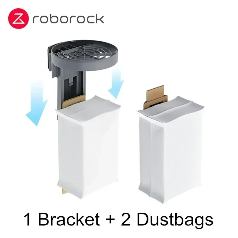 Original Roborock S7 Auto Empty Dock Dust Bag Accessories AutoRobot Vacuum Cleaner Accessories 1.8L Dust Bags HA29