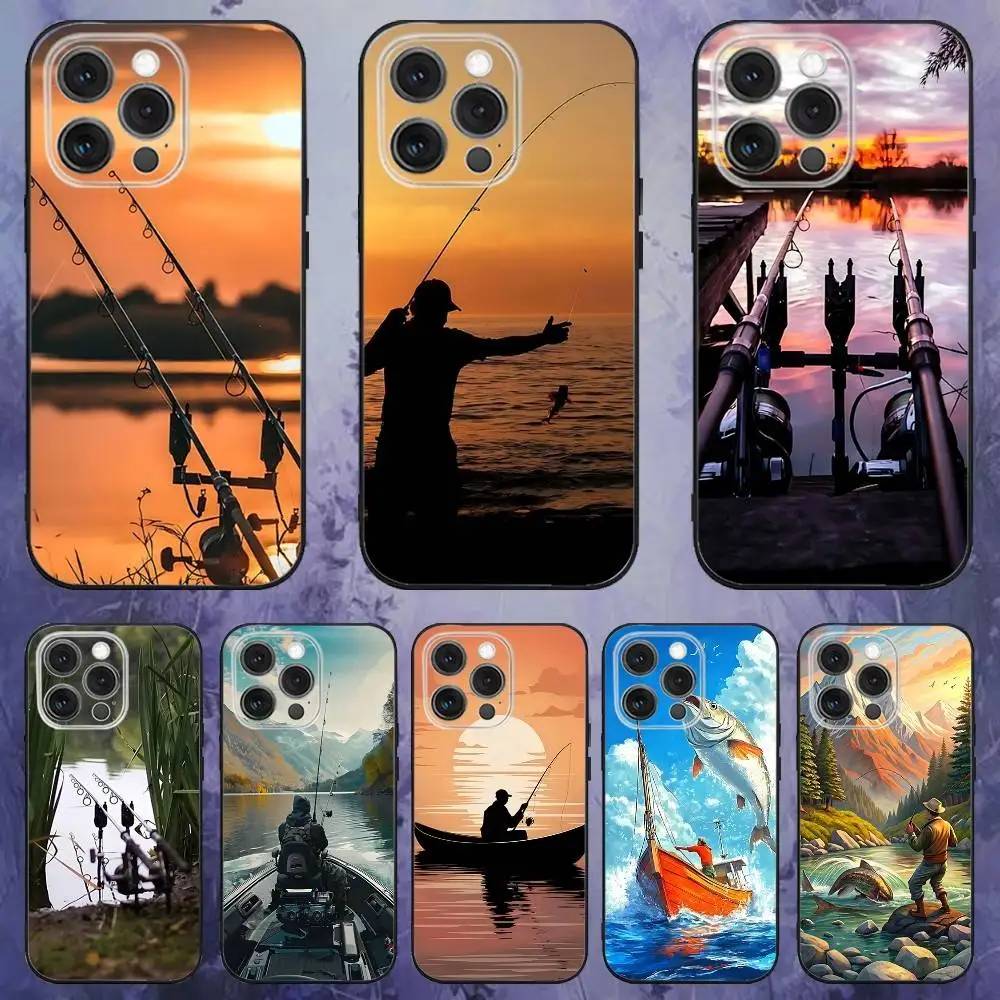 capa-de-telefone-coque-para-vara-de-pesca-de-carpa-para-iphone-171615141312-pro-max-plus-e-se4-air-mini-caixa-macia-preta