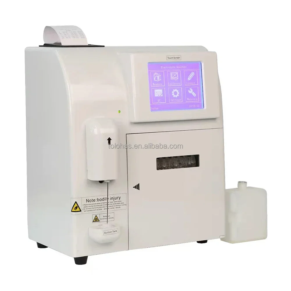 LHKD100 Medical suppliers clinical whole  serium urine lab analyzer auto electrolyte analyser