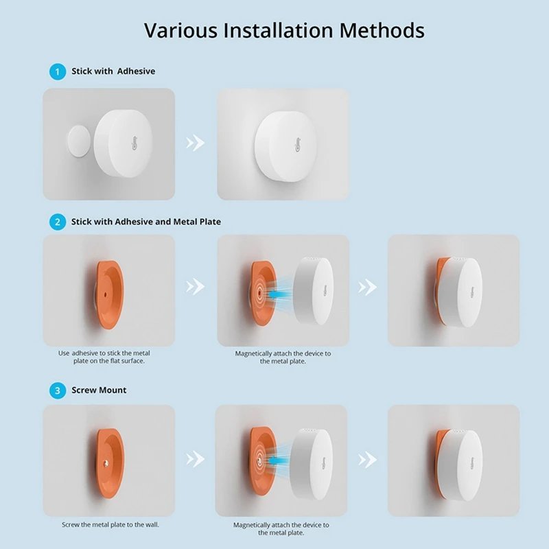 Zigbee temperatuur- en vochtigheidssensor Smart Home-thermometer, detector hoge precisie monitor voor Alexa Google Home