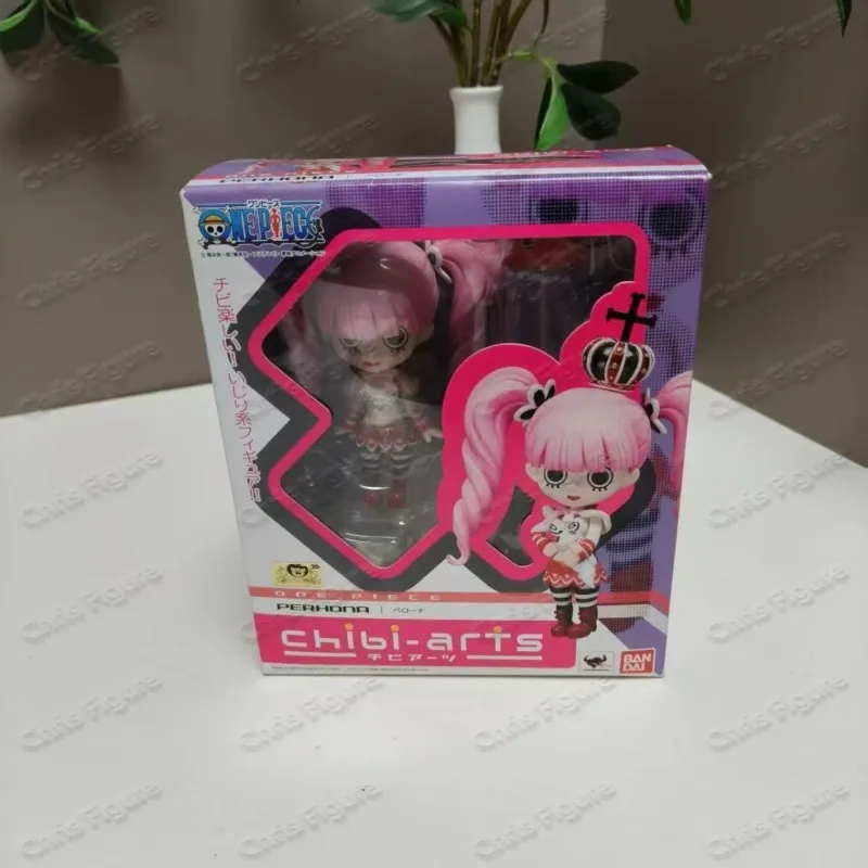 In Stock Original BANDAI One Piece Chibi-arts Perona Q Edition Ornament Collectible Gift Series
