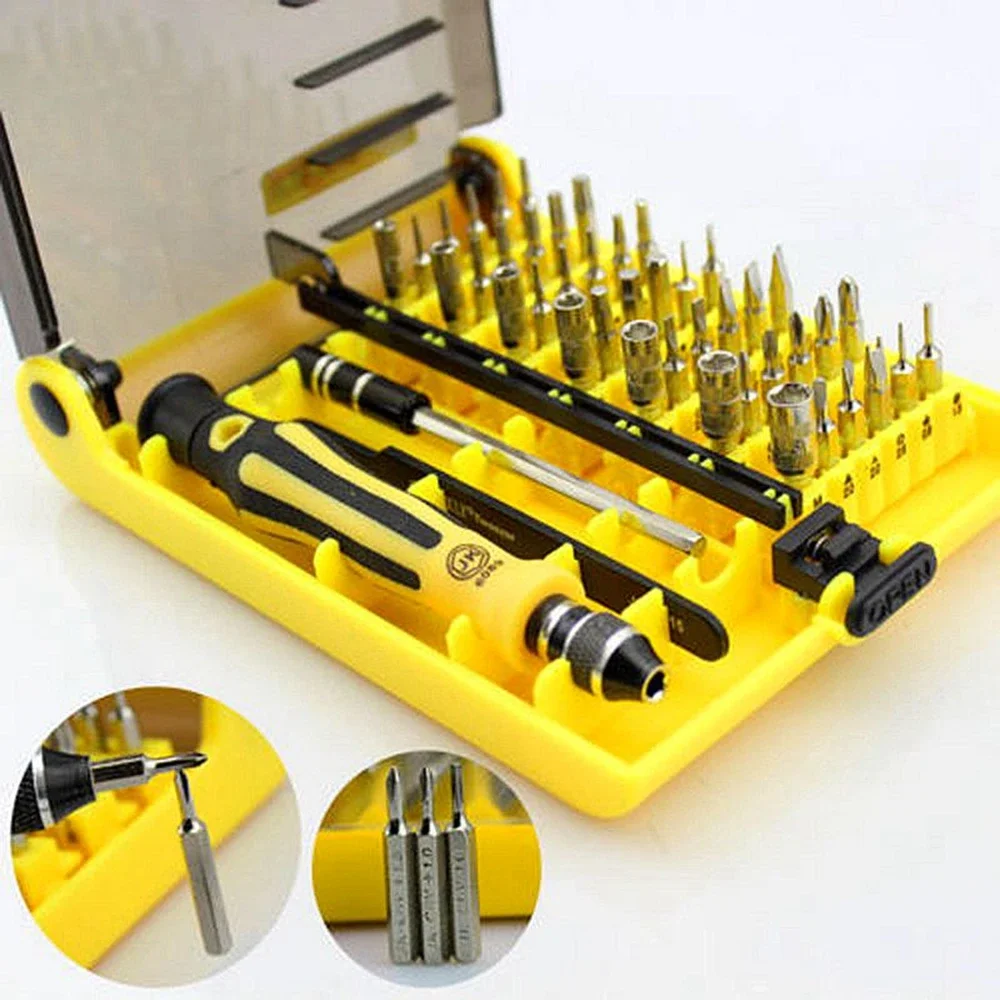 Krachtige Schroevendraaier Set 45 In 1 Torx Multifunctionele Opening Repair Tool Set Precisie Schroevendraaier