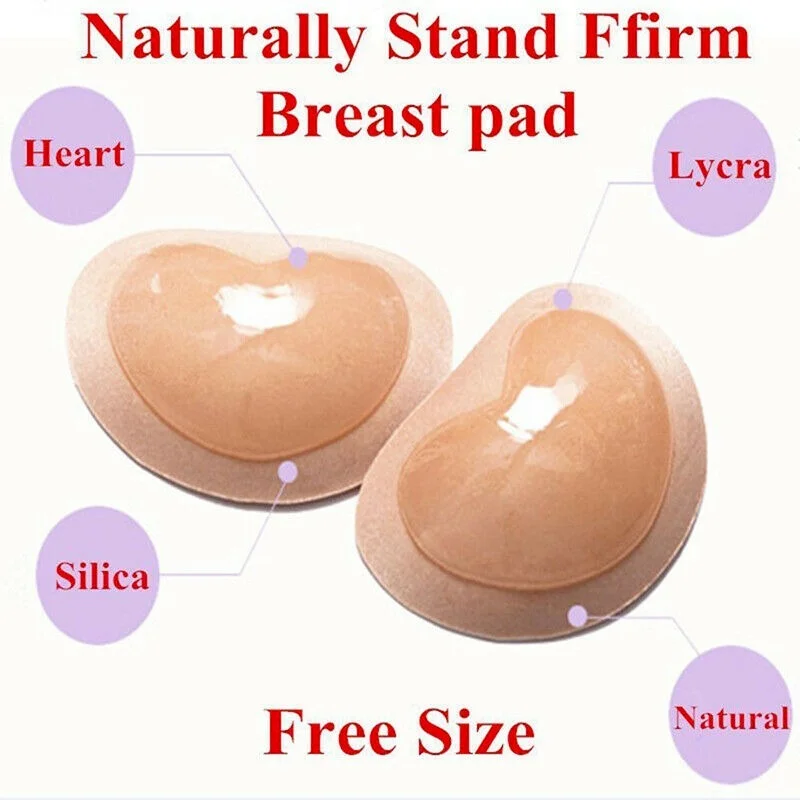 Invisible Bra Cushions Push Up Pads for Swimsuit Bra Bikini Sticky Bra Pads Removable Padding Inserts Cups Chest Push Up Padding