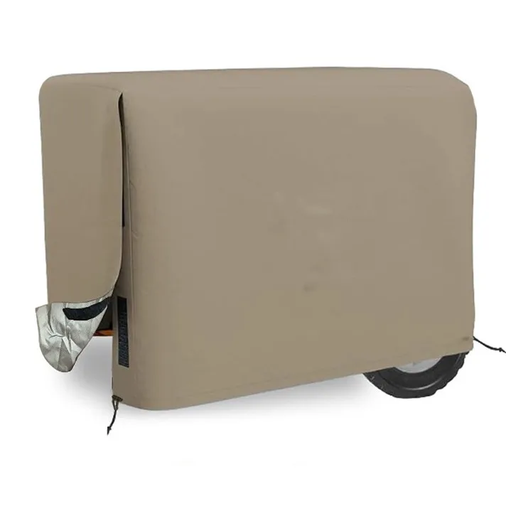 Generator Cover Built with 420D Oxford Material Featuring Tear Resistant Construction and All Weather Durability