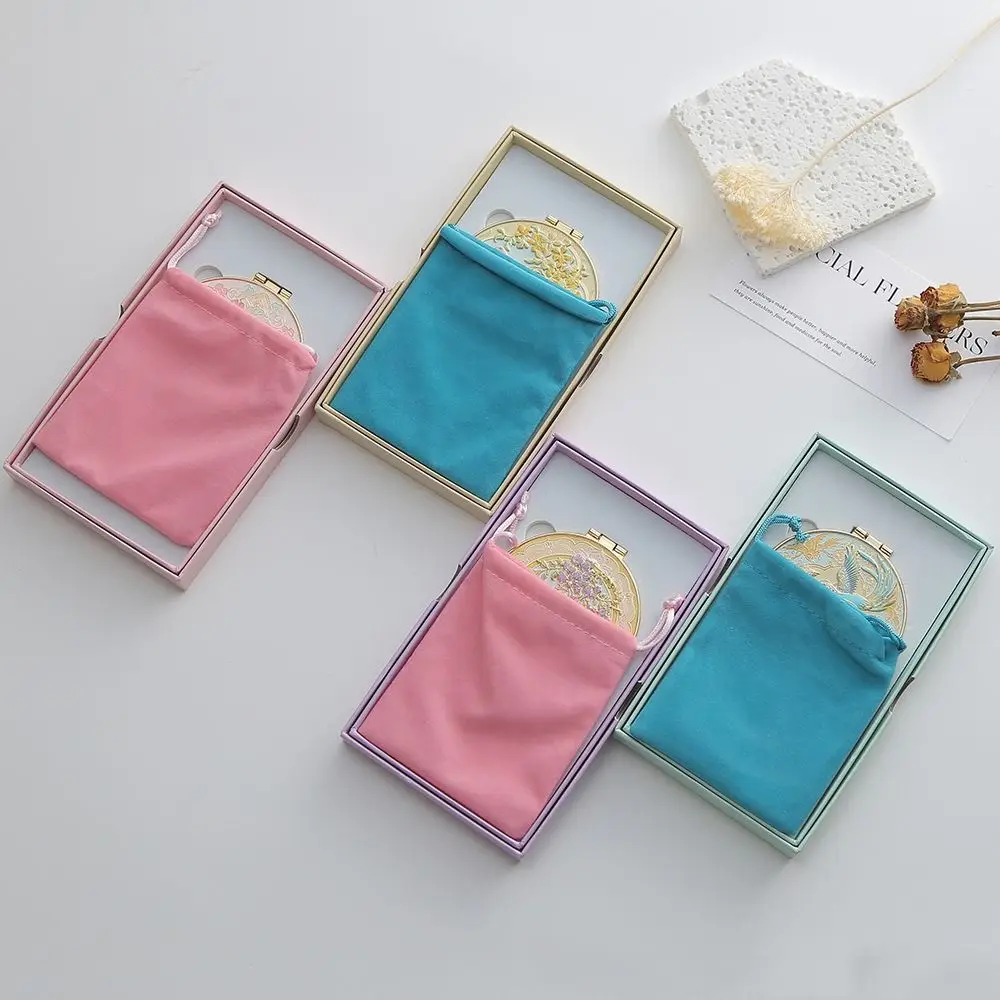 مرآة مكياج معدنية على الطراز الصيني قابلة للطي، مرآة مستحضرات تجميل محمولة رائعة ومبتكرة للطلاب #1