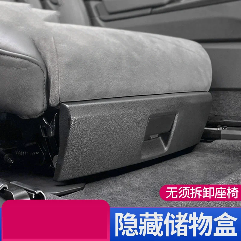 Seat Storage Box For Audi A6L A4L Q5L A3 A5 modified ABS Interior Car Seat Organiser Car Accessories