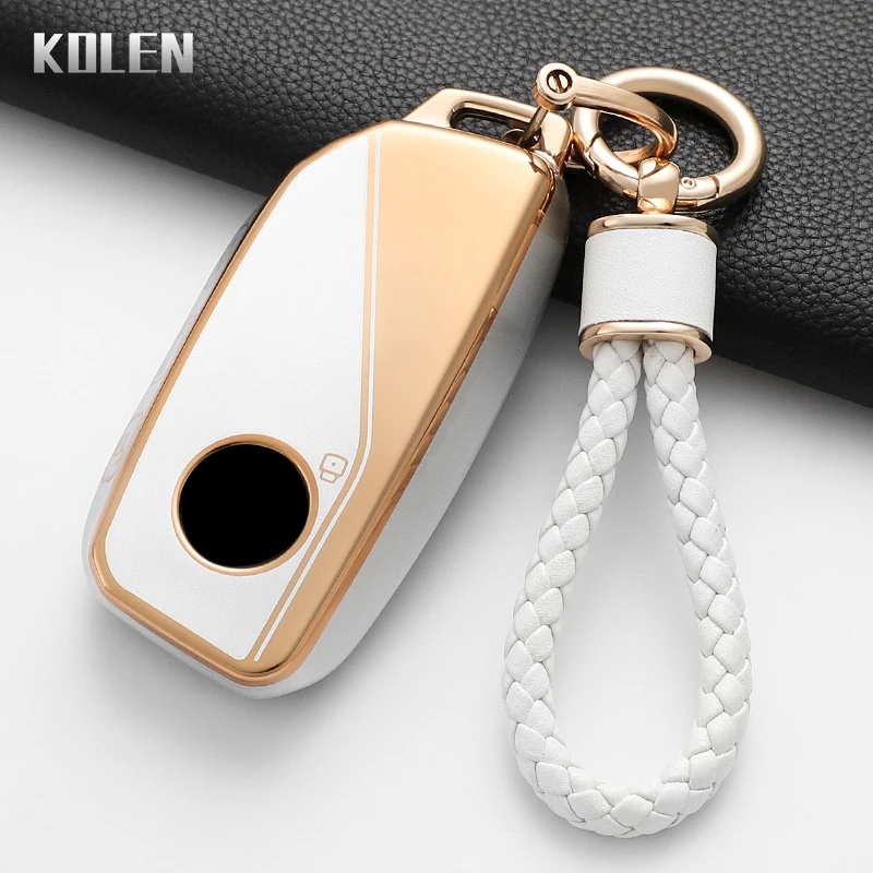 

Чехол из ТПУ для автомобильного дистанционного ключа для BMW 530i 540i 550e 750e 740i 760i X1 X2 X5 X6 X7 M5 iX1 iX2 iX XM i5 i7 2024 2025 Аксессуары