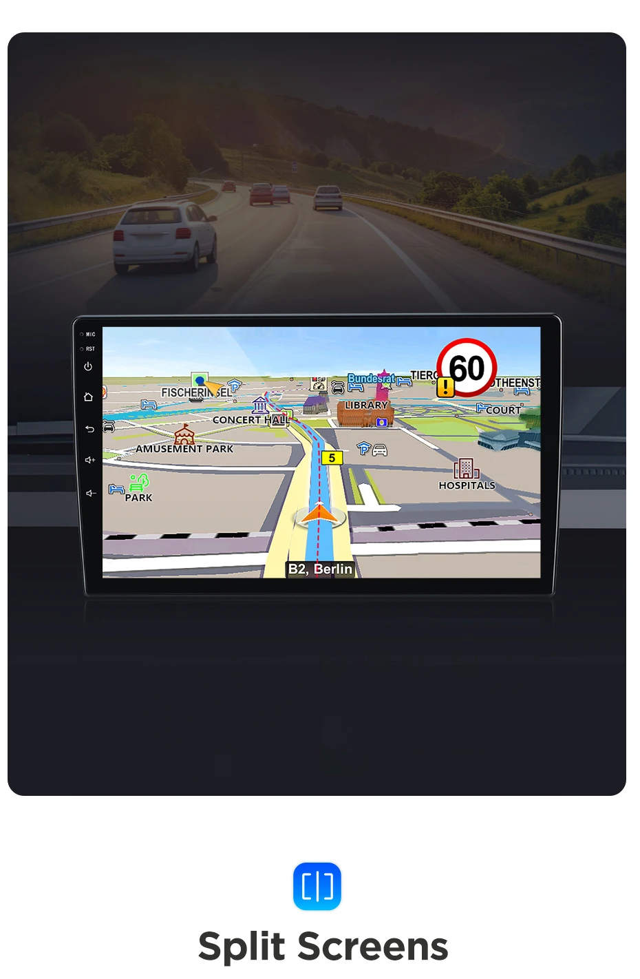 Android Autoradio für VW Volkswagen Passat B8 2015-2020 Multimedia CarPlay IPS Touchscreen 2 Din Navigation BT GPS 4G WIFI FM DSP RDS SWC