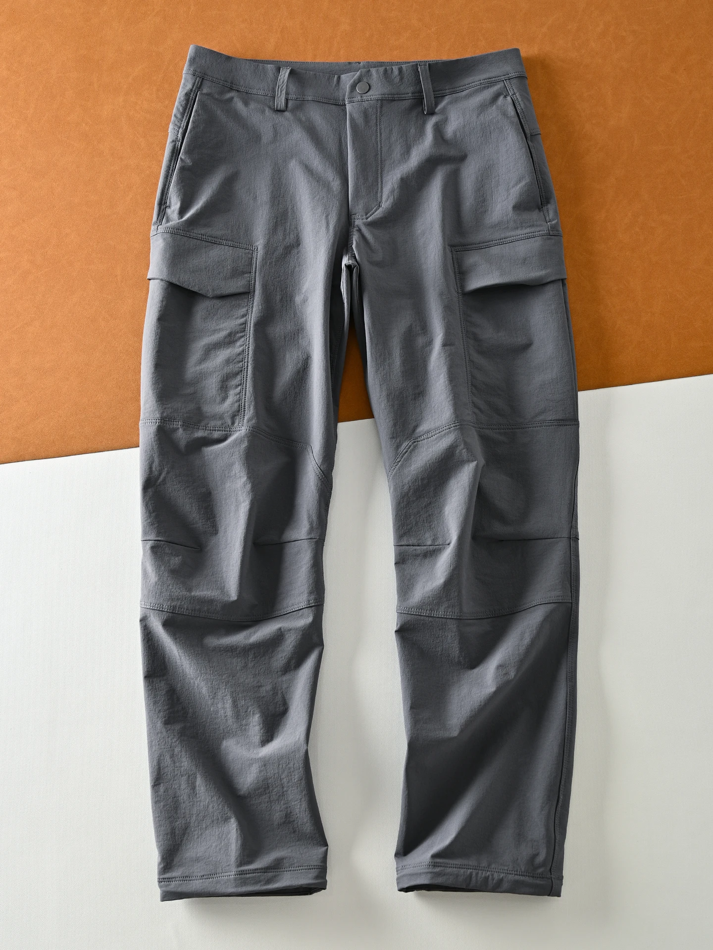 

Men's Outdoor Casual Pants Soft ell Wear Resistant Scratch Proof Windproof Water Resistant Straight Leg Pants Autumn Season