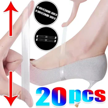 รองเท้าส้นสูงสายรัดคงที่โปร่งใสยืดหยุ่นเชือกผูกรองเท้าที่ทนทานผู้หญิงรองเท้า Anti Fall สายรัดแบบยืดหยุ่นหลวมรองเท้าส้นสูงยืดได้ Band