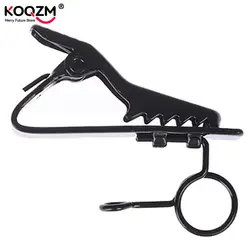 5pcs Microphone Metal Lapel Tie Clip For Lapel Lavalier Mic Microphone Universal Replacement(Black)