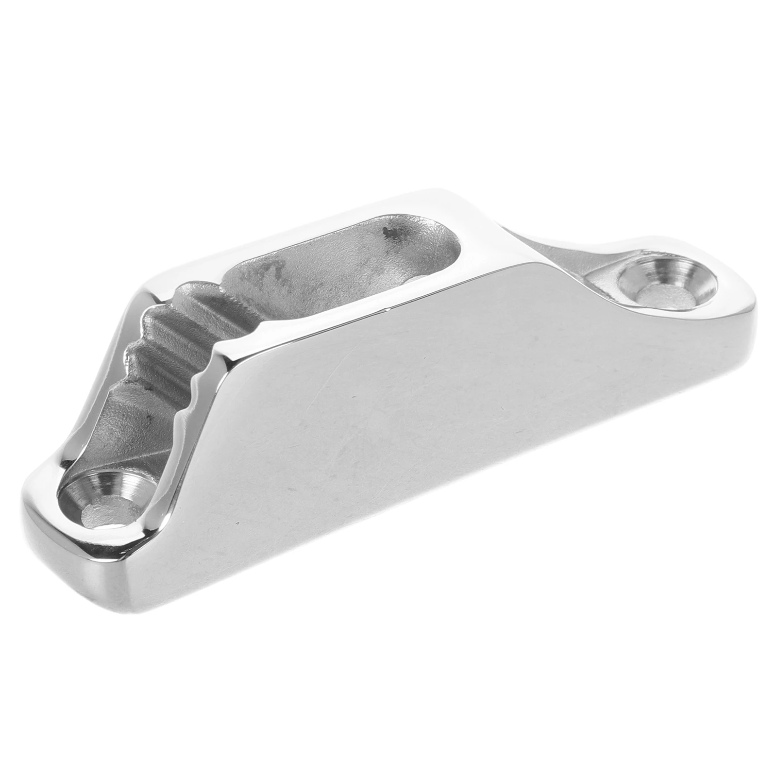 

1pcs Stainless Steel Cam Cleat Multi Use Boat Rope Clamp Marine Line Holder Compact Lightweight Replacement for Kayak