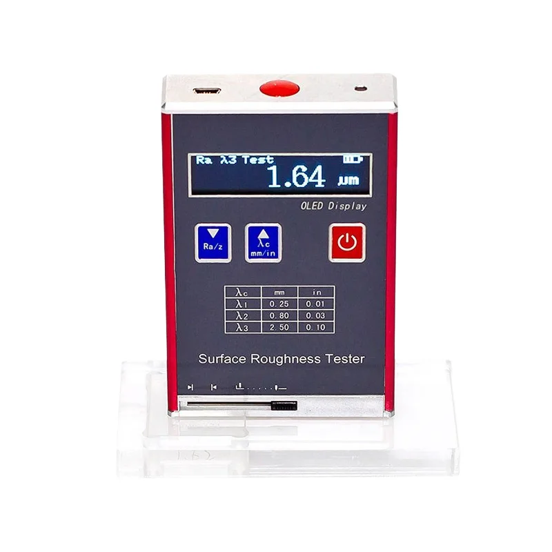 Handheld metal surface roughness meter TR110, suitable for machining, tooling, and quality inspection sites