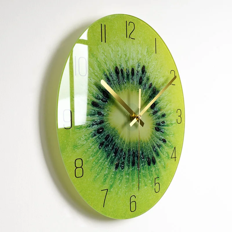 Bedroom Glass Wall Clock Nordic Large Modern Kitchen Wall Clocks Thick Watches Novelty Living Room Watch Home Decor