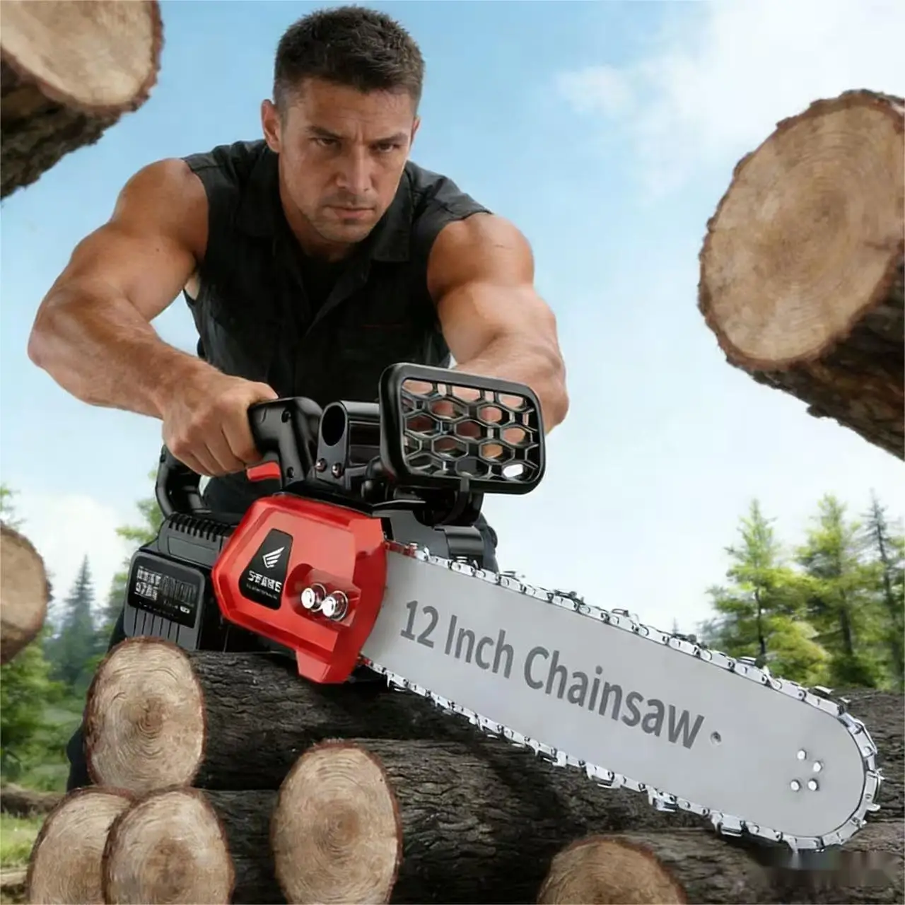 12 Inch Portable Ou…