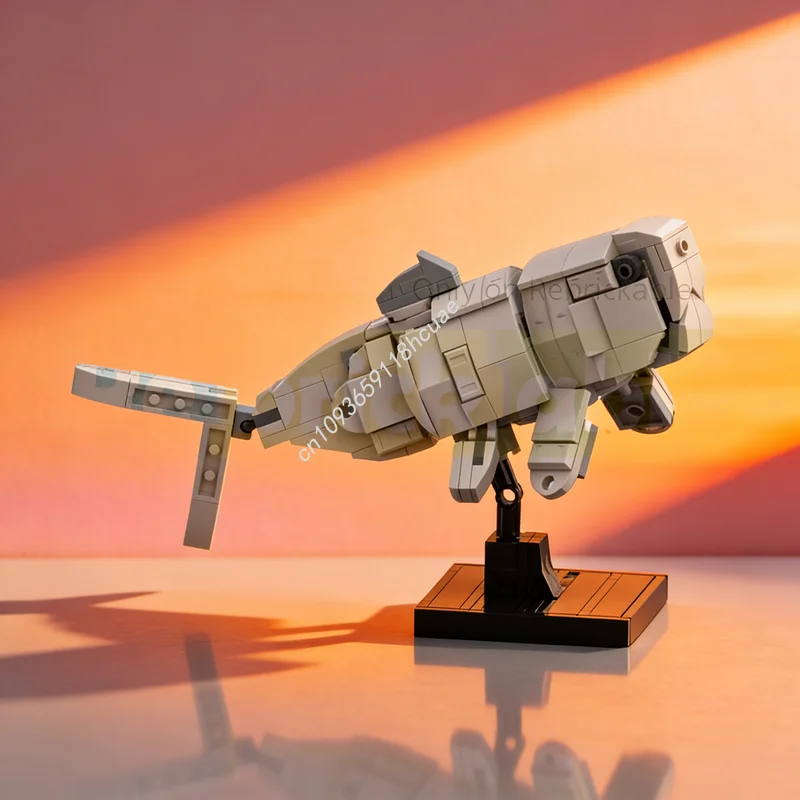 219pcs MOC Schepper 3 1 Dunkleosteus Terreli Model Bouwstenen Speelgoed Kerstcadeaus Architectuur Idee Baksteen Kinderen Onderwijs