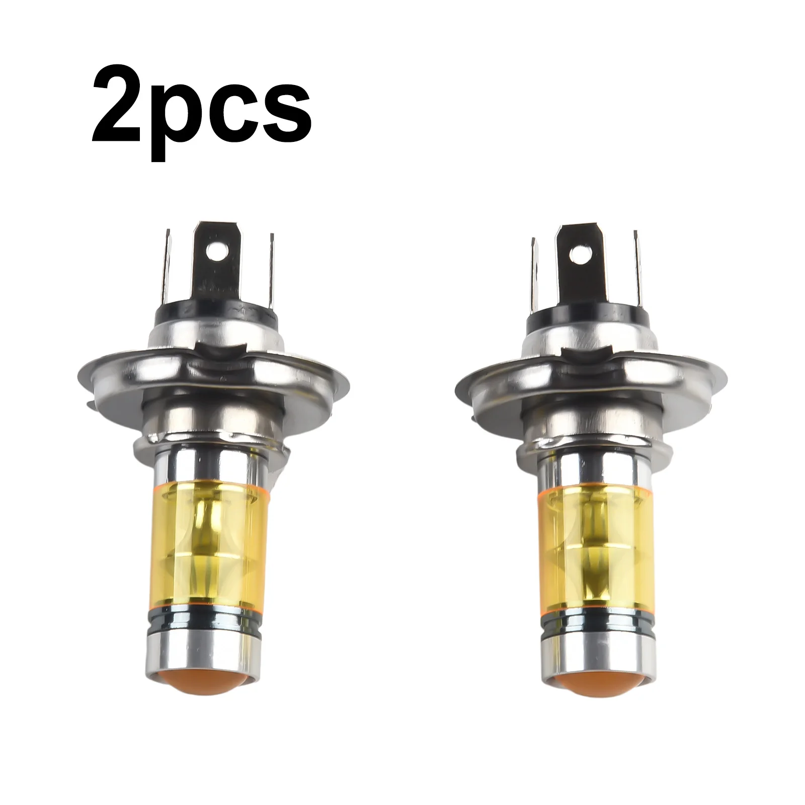 Fog Lights Light Bulbs Yellow 100W LED 2pcs DC 10V-30V H4 6000K-6500k Headlight Light Car Accessories High Quality