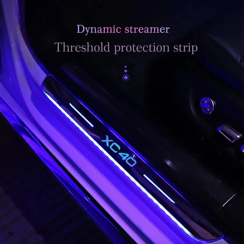 

Модифицированная подвижная USB-панель для автомобильной педали, подоконник для двери, аксессуары для Volvo XC40