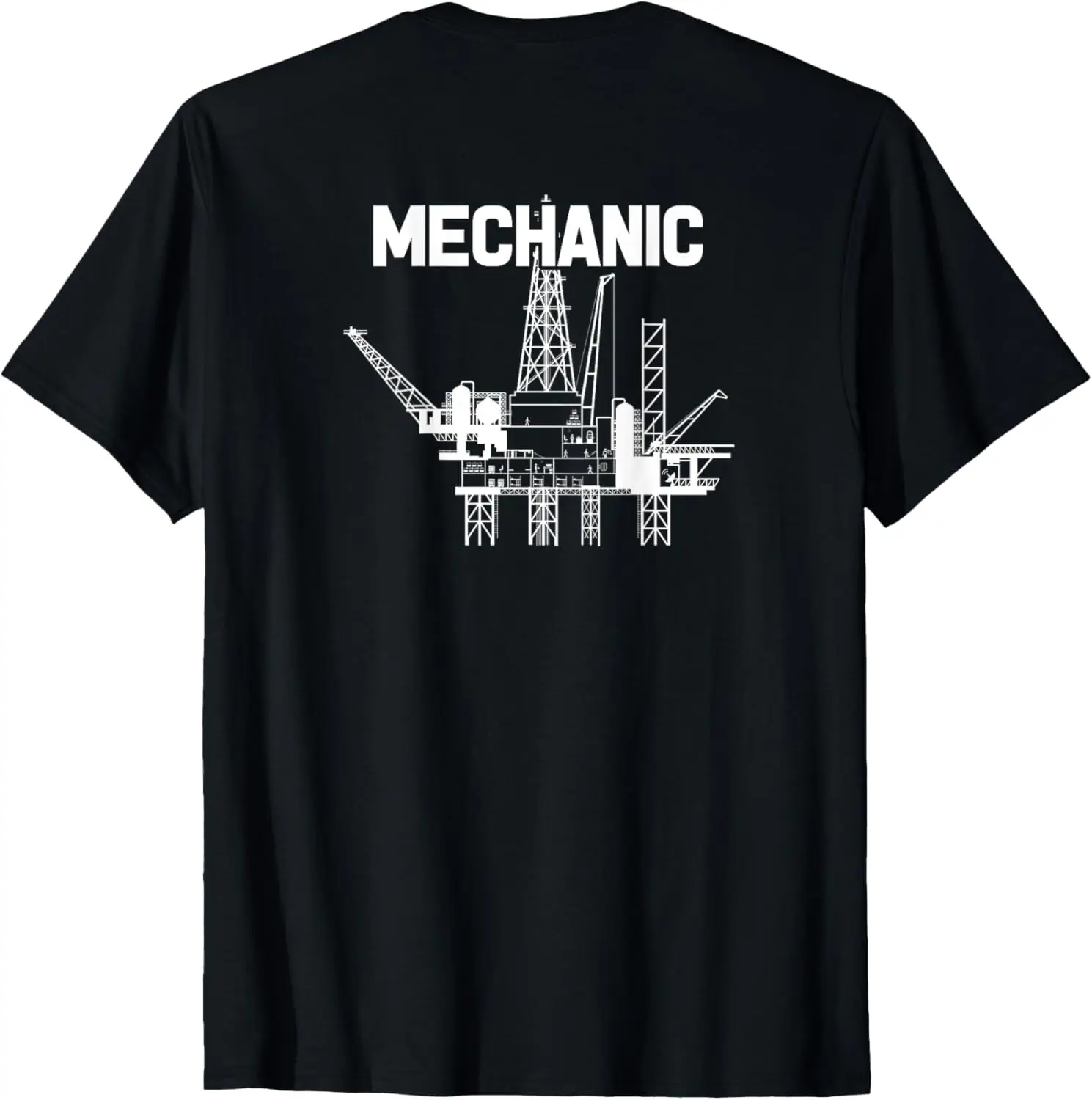 Mechanic & Welders Offshore Oil Drilling Rig Laborer Crew T-Shirt