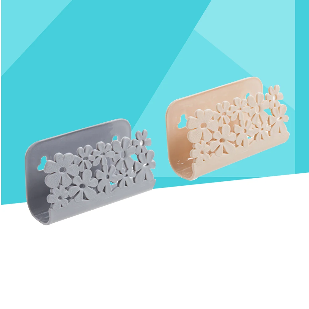 

1PC Sink Sponge Holder Eco friendly PP Material Drain Rack Suction Cups Evenly Distributed Holes Kitchen Sink ganizer Storage